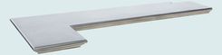 Pewter Countertop With Bistro Edge 2 small