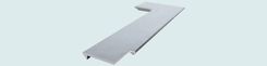 Pewter Countertop With Bistro Edge 4 small