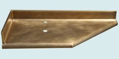 Bronze Countertop With Integral Backsplash 1 small