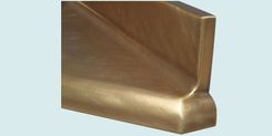 Bronze Countertop With Integral Backsplash 4 small