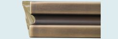 Bronze Countertop With Integral Drink Rail 6 small