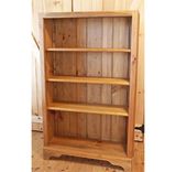 Shaker 5' White Pine Bookcase 1 small