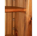 Shaker 7' White Pine Bookcase Module 2 small