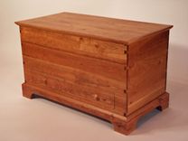 Shaker Cherry Blanket Chest 1 small