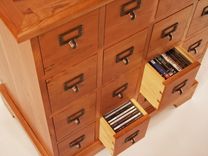 Cherry Media Storage Chest 3 small