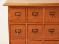 Cherry Media Storage Chest 4 small