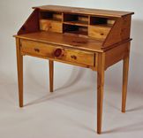 Shaker White Pine Writing Desk 1 small