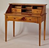Shaker White Pine Writing Desk 2 small