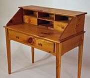 Shaker White Pine Writing Desk 4 small