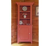 Small Shaker White Pine Hutch 1 small