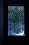 Solid Mahogany Door With Ripple Glass (Nellsch) 2 small