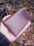 Italian Leather Checkbook 1 small