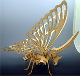 3-D Butterfly Puzzle 1 small