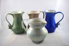Crystalline Glazed Pitchers 1 small