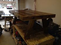 Reclaimed Wood Coffee Table 2 small