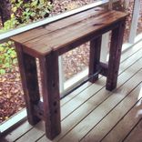 Reclaimed Wood Entry Table 1 small