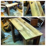 Reclaimed Wood Entry Table 2 small