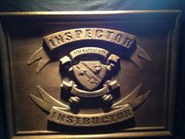 Carved Wood Crest 1 small