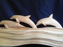 "Dolphin Frolic" 2 small