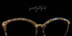 Crystallized Bling Sunglasses Bedazzled Genuine European Crystals - Any Design! 4 small