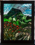 Stained Glass Window - Mount Olomana 1 small