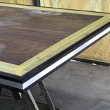 Book Matched Walnut Dining Table 5 small