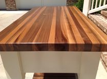 Black Walnut Kitchen Prep Table 4 small