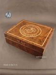 Custom Inlaid Humidor  Hd24 With Free Shipping. 1 small