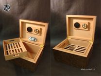 Custom Inlaid Humidor  Hd50  With Free Shipping. 3 small