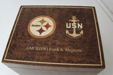 Custom Inlaid Humidor Hd 75 With Free Shipping. 1 small