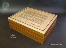 Custom Humidor With Family Crest Hd 12.  Free Shipping 1 small