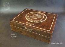 Custom Humidor With Family Crest Hd 12.  Free Shipping 1 small