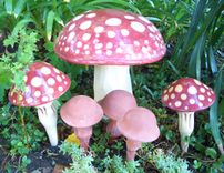 Garden Stoneware Sculptures 2 small