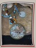 Steampunk Necklace With Octopus Pendant 1 small