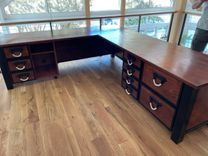 Large Executive Desk 3 small