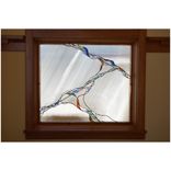 Stained/Leaded Glass Panels In Dining Room Ceiling 5 small