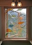Stained Glass In A Bathroom Window 1 small