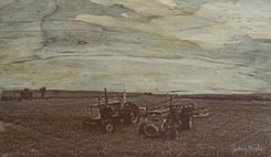 "Ingrained" - Original Screen Prints On Wood 3 small