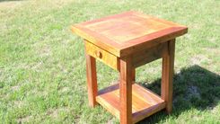Rustic Barn Wood Night Stands - End Tables 2 small