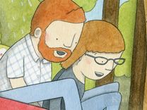 Custom Illustrated Family Portrait 2 small