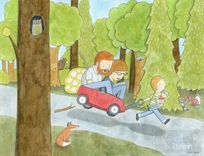 Custom Illustrated Family Portrait 1 small