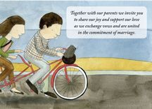 Custom Illustrated Invitations, Family Portraits, Personalized Notecards 5 small