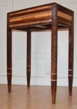 Figured Walnut, Maple And Combination Solid Wood Federal Side Table 2 small