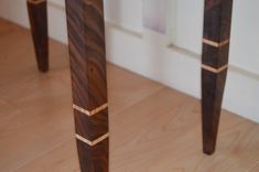 Figured Walnut, Maple And Combination Solid Wood Federal Side Table 3 small