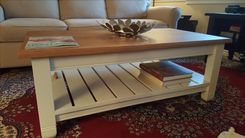 Solid Oak Coffee Table 1 small