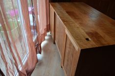 Figured Solid Cherry Executive Desk 3 small