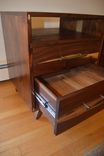 Solid Walnut Danish Modern Nightstand 2 small