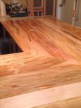 Solid Ambrosia (Wormy) Maple Bar / Counter Top 4 small