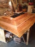 Solid Ambrosia (Wormy) Maple Bar / Counter Top 1 small