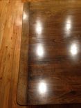 Solid Maple Farmhouse Dining Table With Turned Legs 3 small